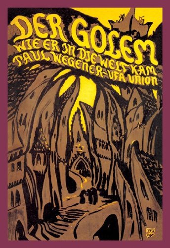 Der Golem, wie er in die Welt kam Poster