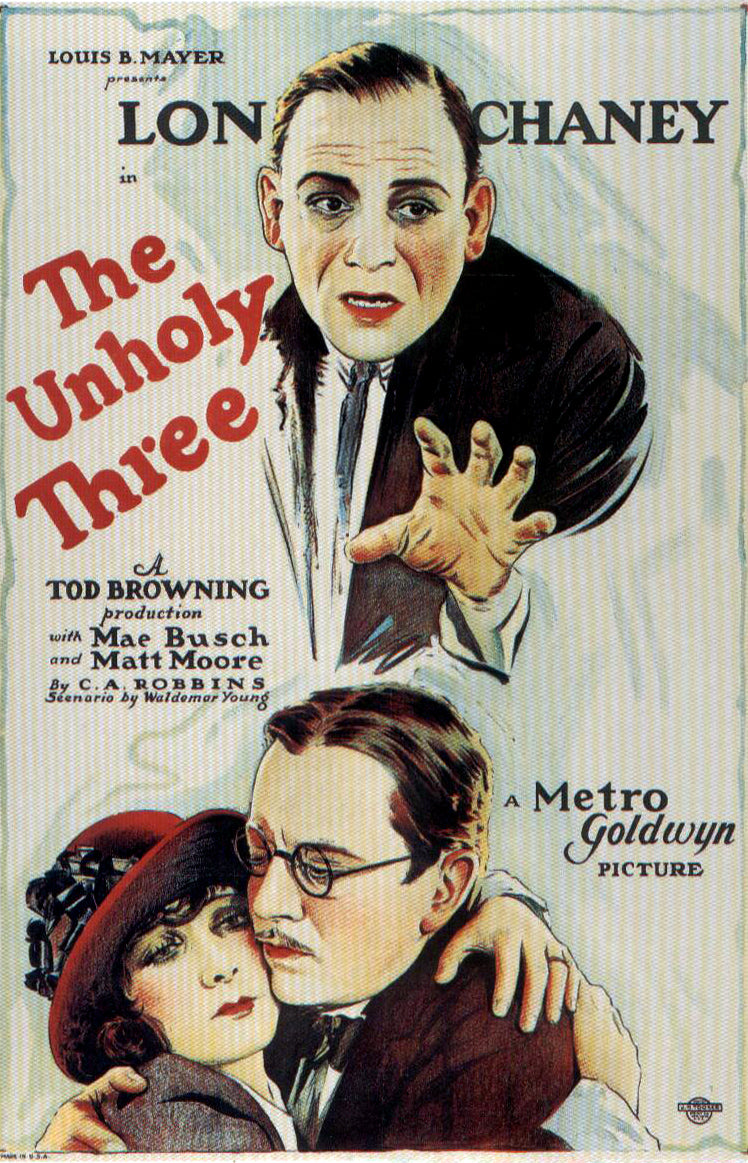The Unholy Three Poster