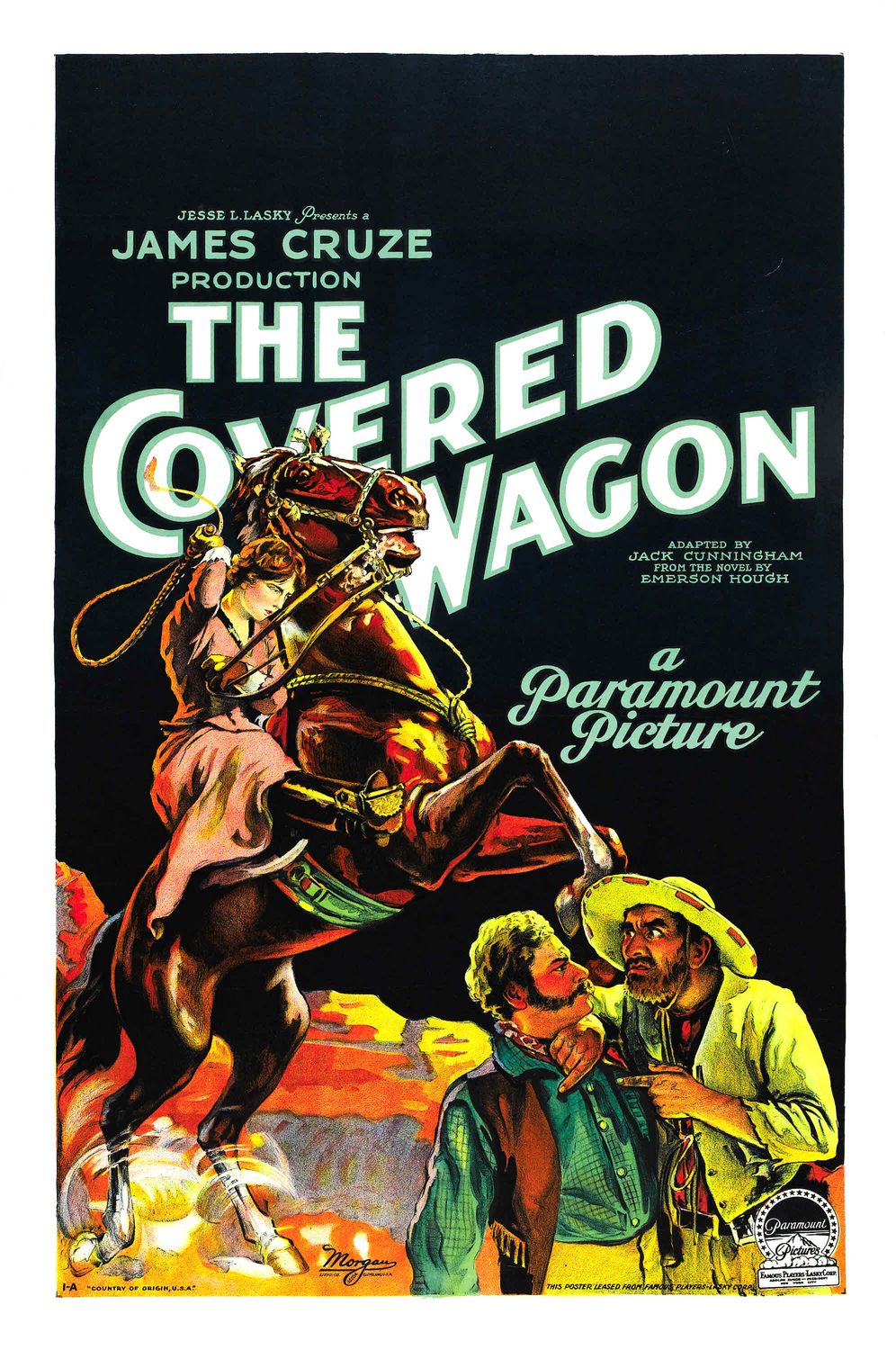 The Covered Wagon Poster