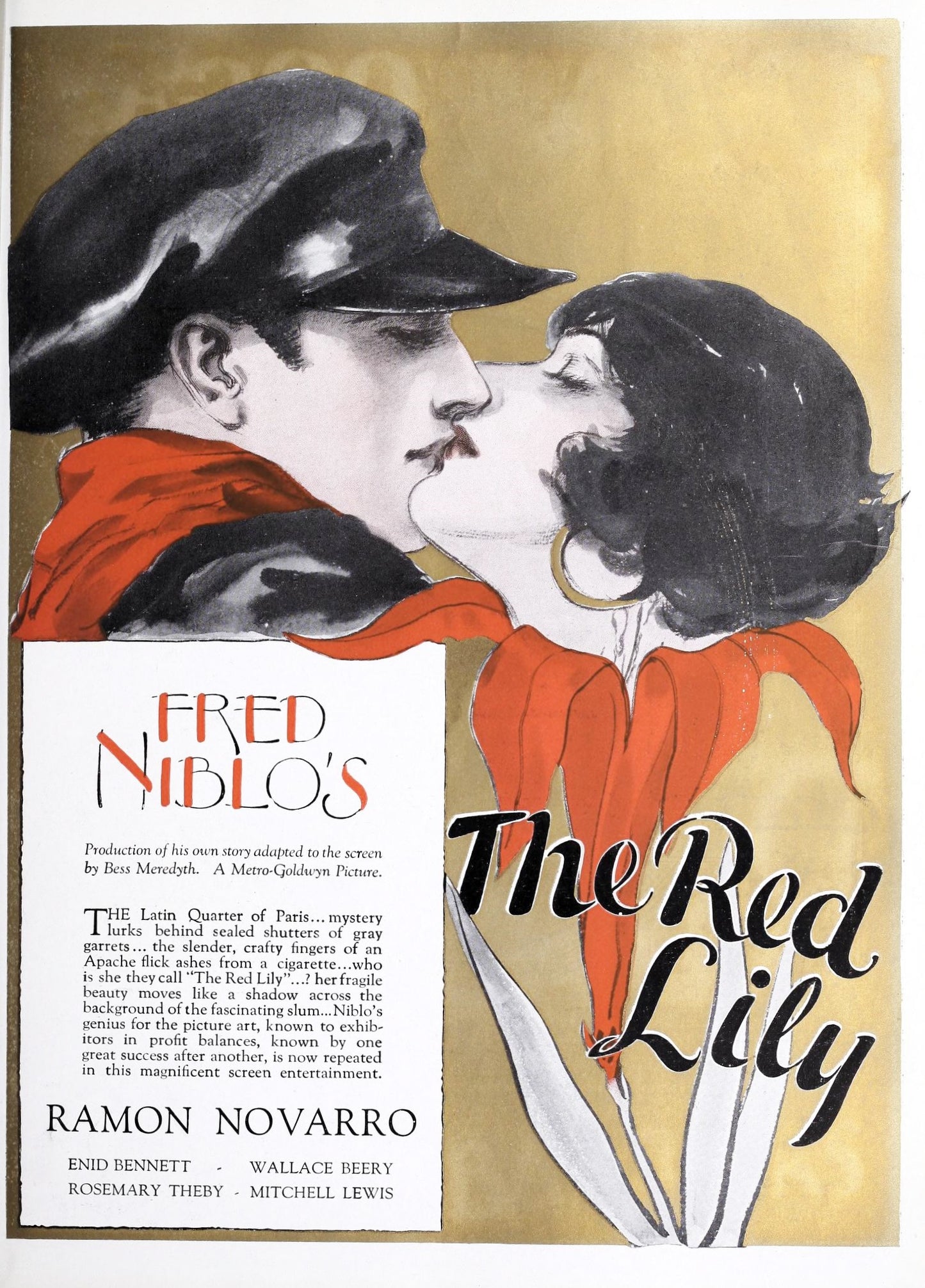 The Red Lily Poster