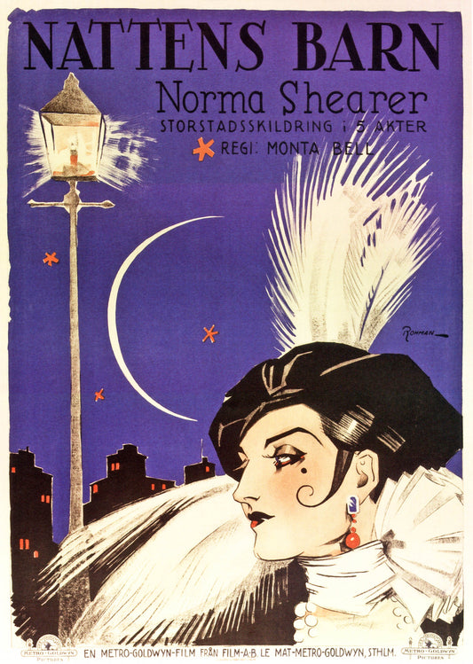 Lady of the Night Poster