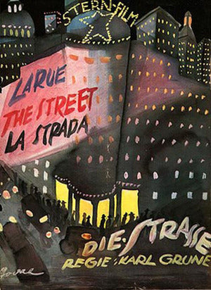 Die Straße Poster