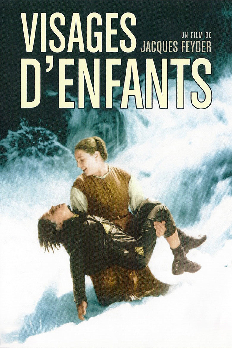 Visages d'enfants Poster