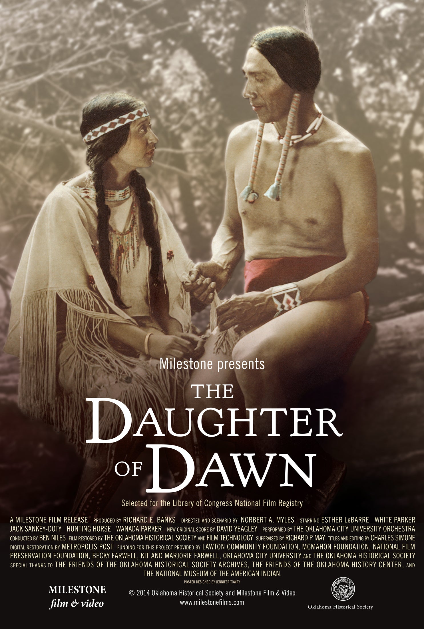 The Daughter of Dawn Poster