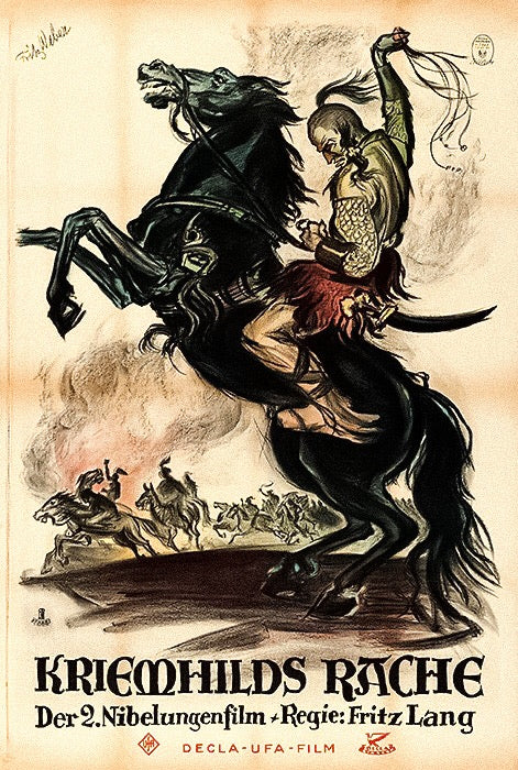 Die Nibelungen: Kriemhilds Rache Poster