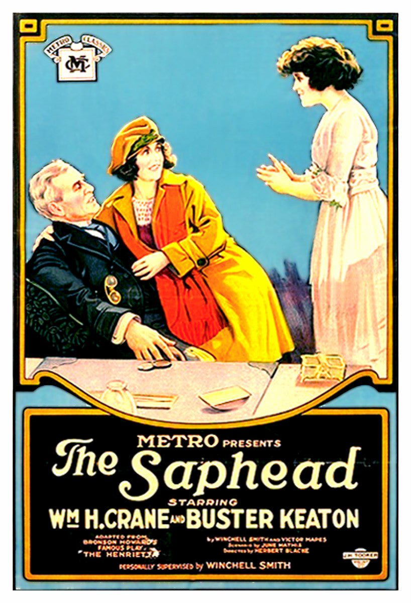 The Saphead Poster