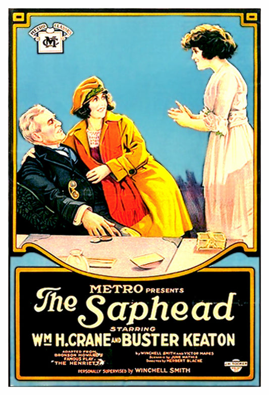 The Saphead Poster