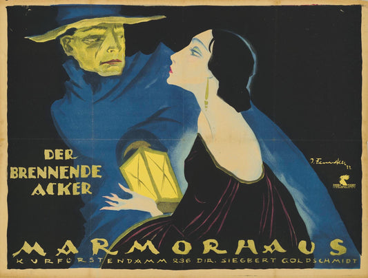 Der brennende Acker Poster
