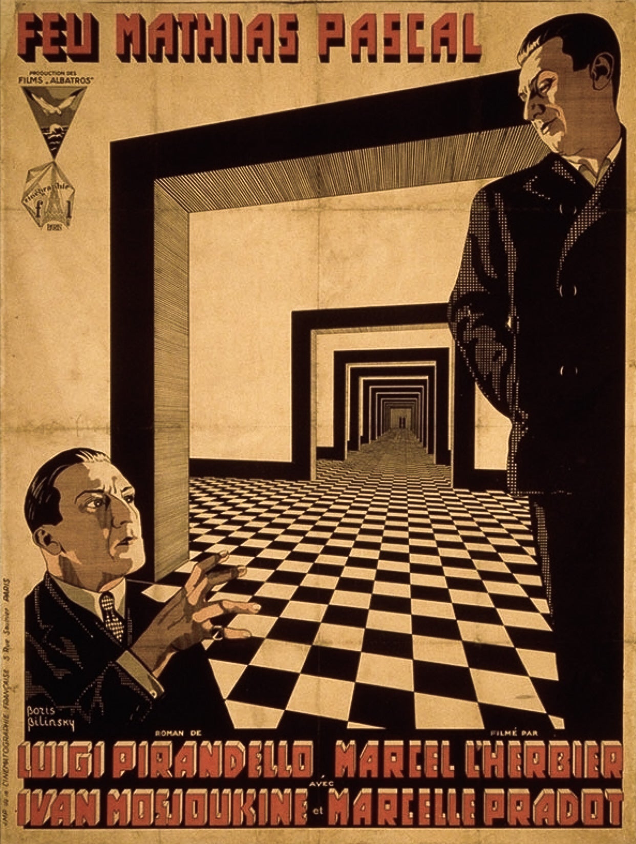 Feu Mathias Pascal Poster
