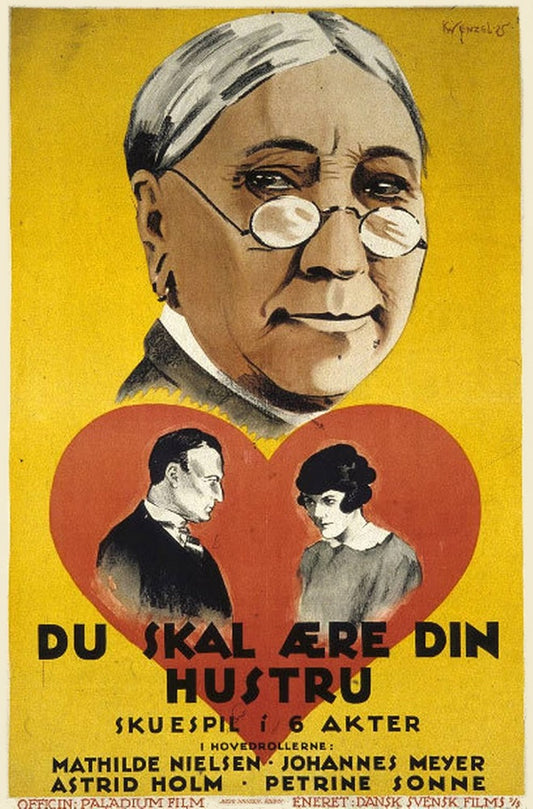 Du skal ære din hustru Poster
