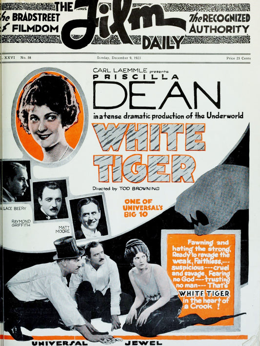 White Tiger Poster