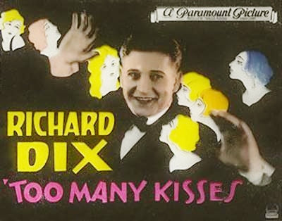 Too Many Kisses Poster